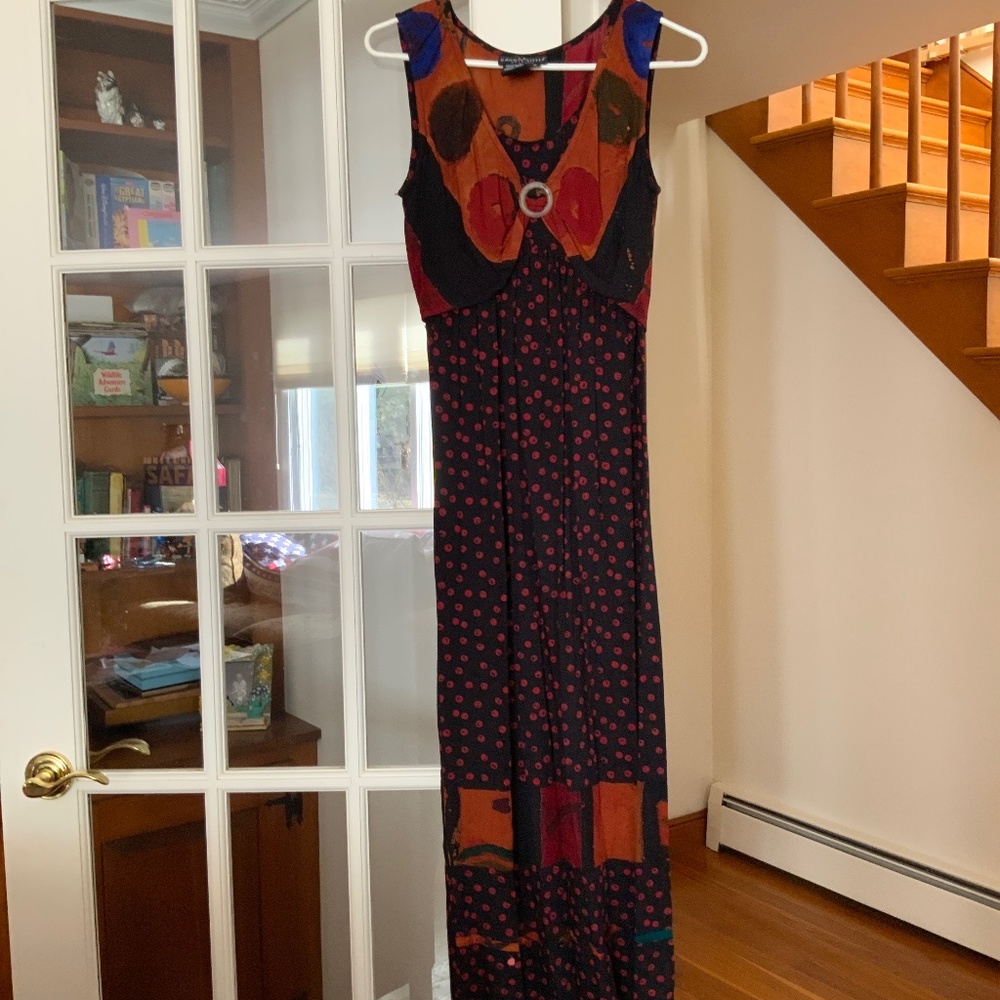 Women’s Vintage Midi Carole Little Dress, Size 8